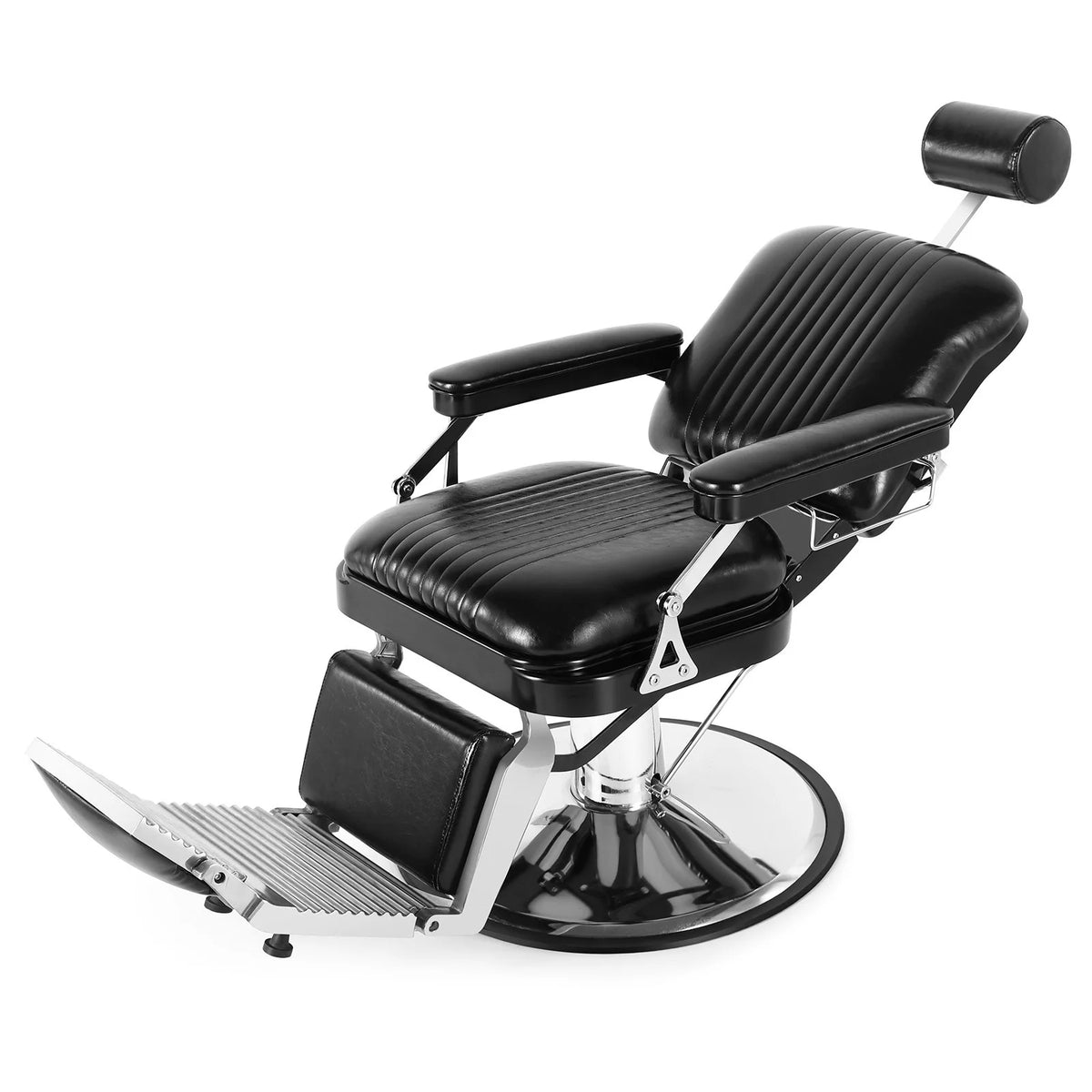 Black Hydraulic Recliner Barber Chair L998