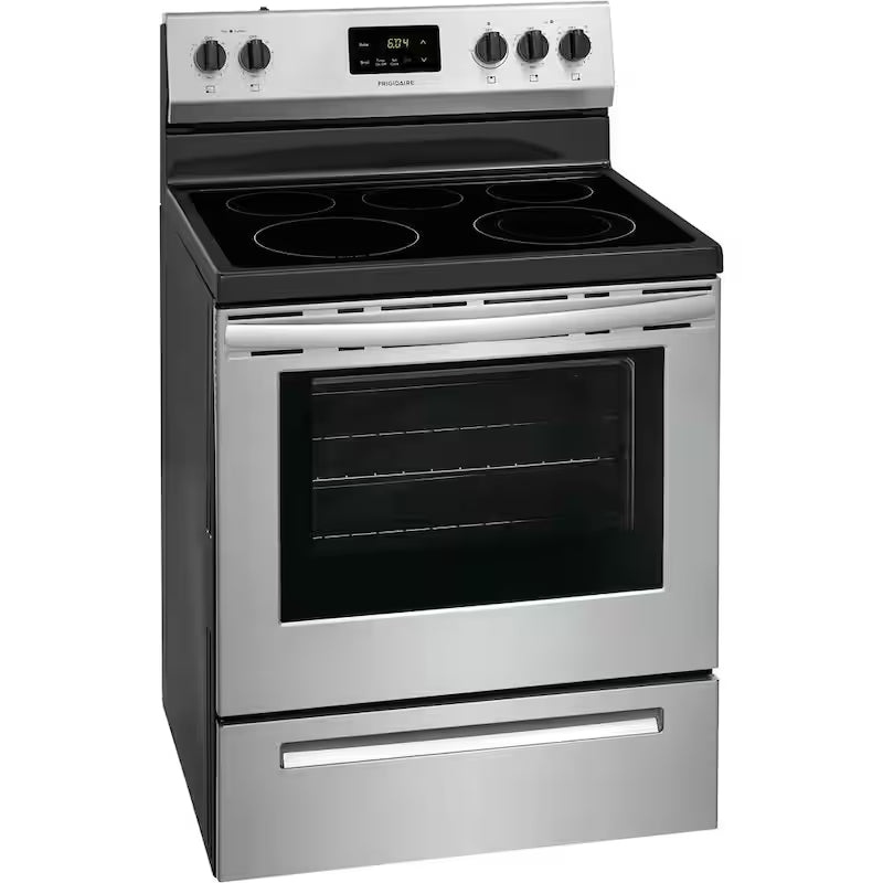 5 Element Freestanding Electric Range in Stainless Steel G921