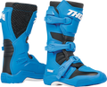 Blue/Black Motocross Riding Boots F44531