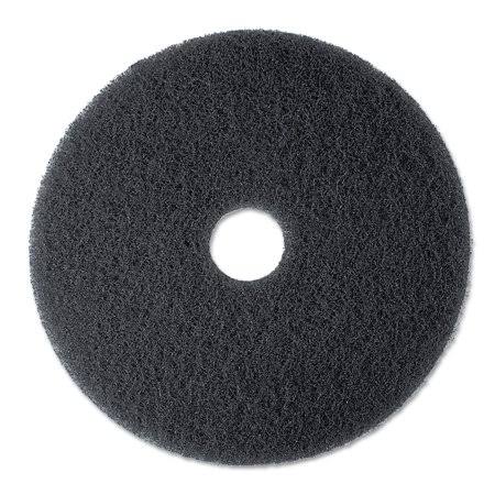 19 inch Black Floor Pad, 5/Carton X93919