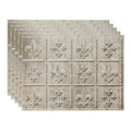 18in x 24in Vintage Metal Backsplash Panel (5 Pack) A371711