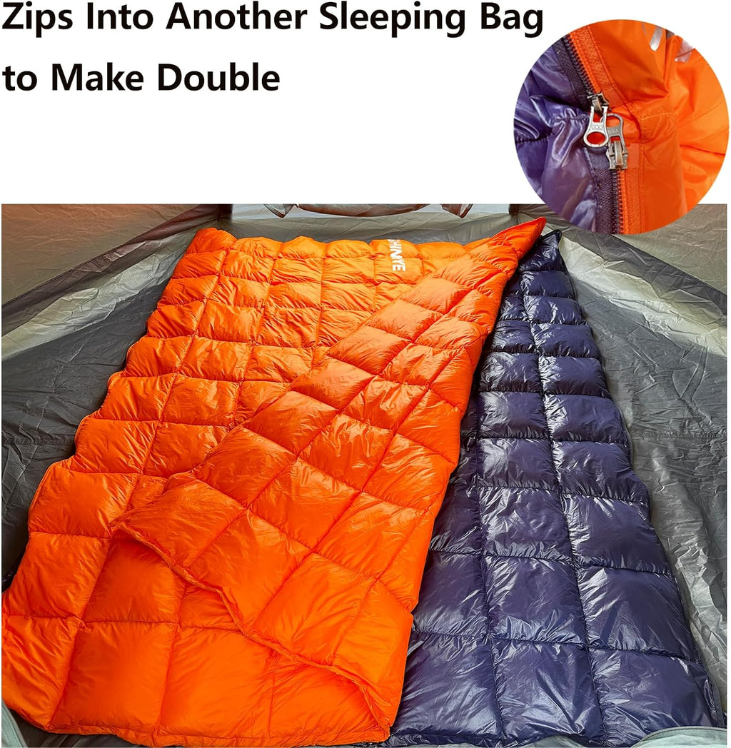 600 Fill Down Ultralight Envelope Sleeping Bag X36902