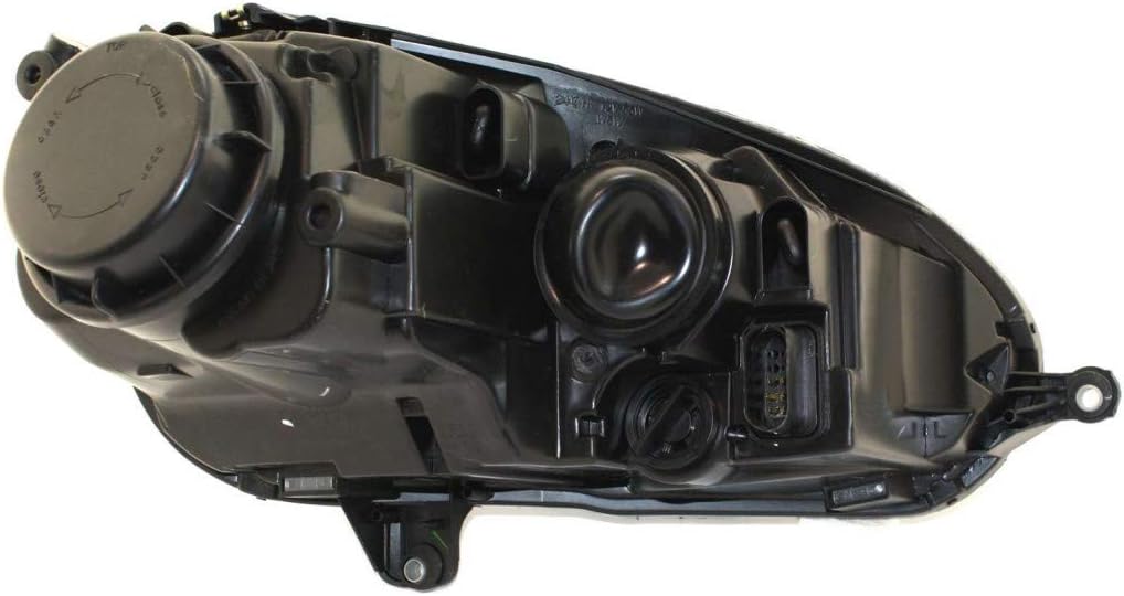 Driver Side Halogen Headlight for Volkswagen Jetta Rabbit 2006-2009 W98939