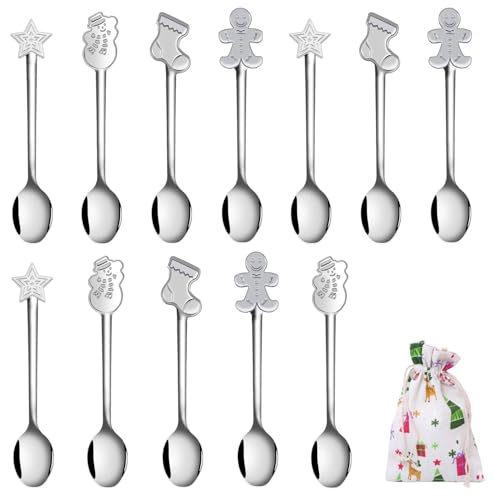 24 Pack Stainless Steel Mini Spoons Set G7476