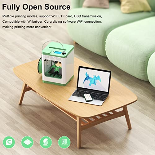 3D Printer with Wi-Fi Cloud Printing, Auto Leveling, Heated Spring Steel Build Plate N37813