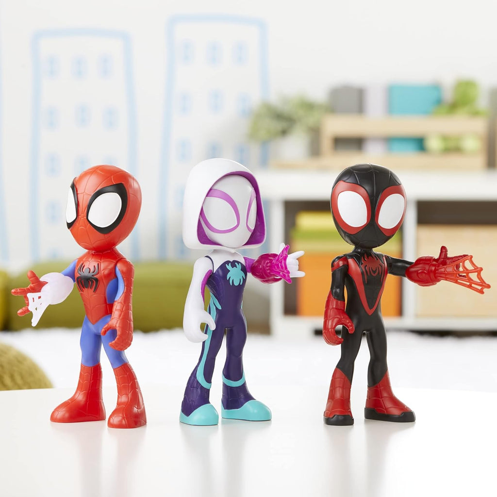 Spidey and His Amazing Friends Supersized Miles Morales: Spider-Man 9-inch Action Figure S4872
