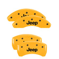 Yellow Caliper Covers Q377