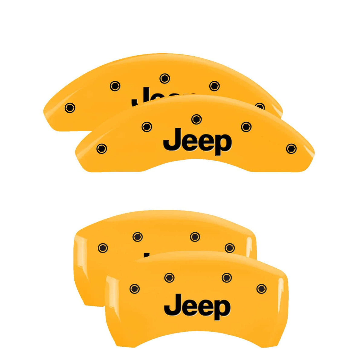 Yellow Caliper Covers Q377