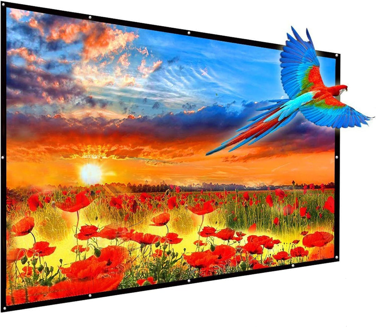 180 Inch 16:9 Portable Folding Projector Screen H830988