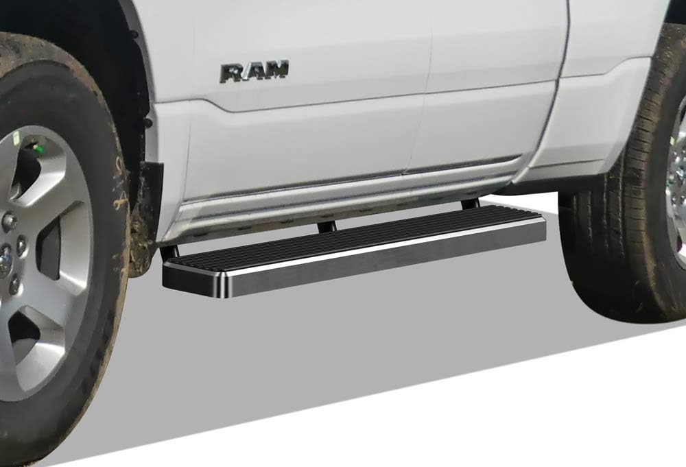 Matte Black 5 inches Running Boards U160