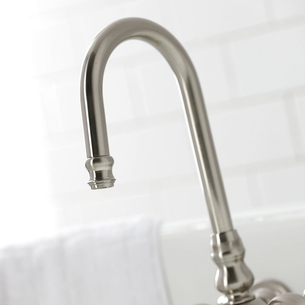 Wall Mount Clawfoot Tub Faucet Polished Chrome P6163