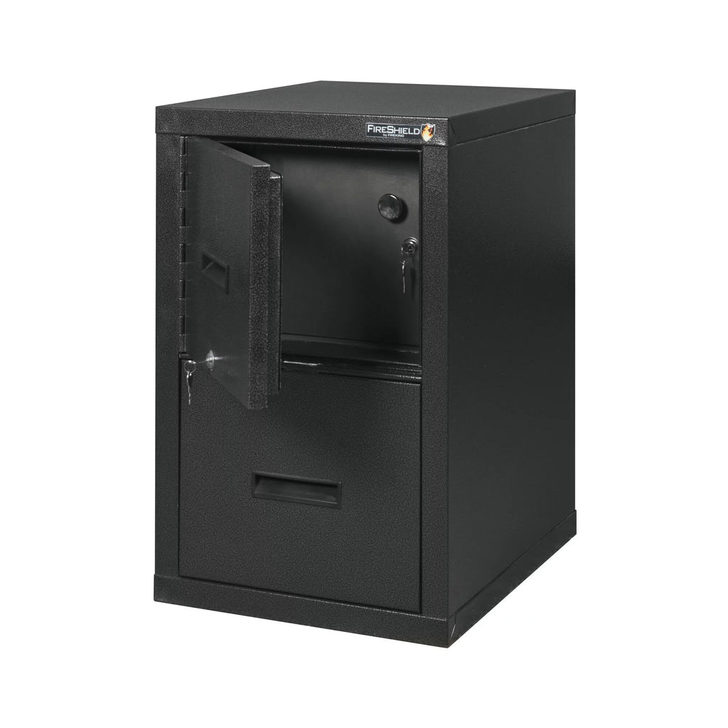 22"D Vertical 1-Drawer Metal File Cabinet And Safe Y6191