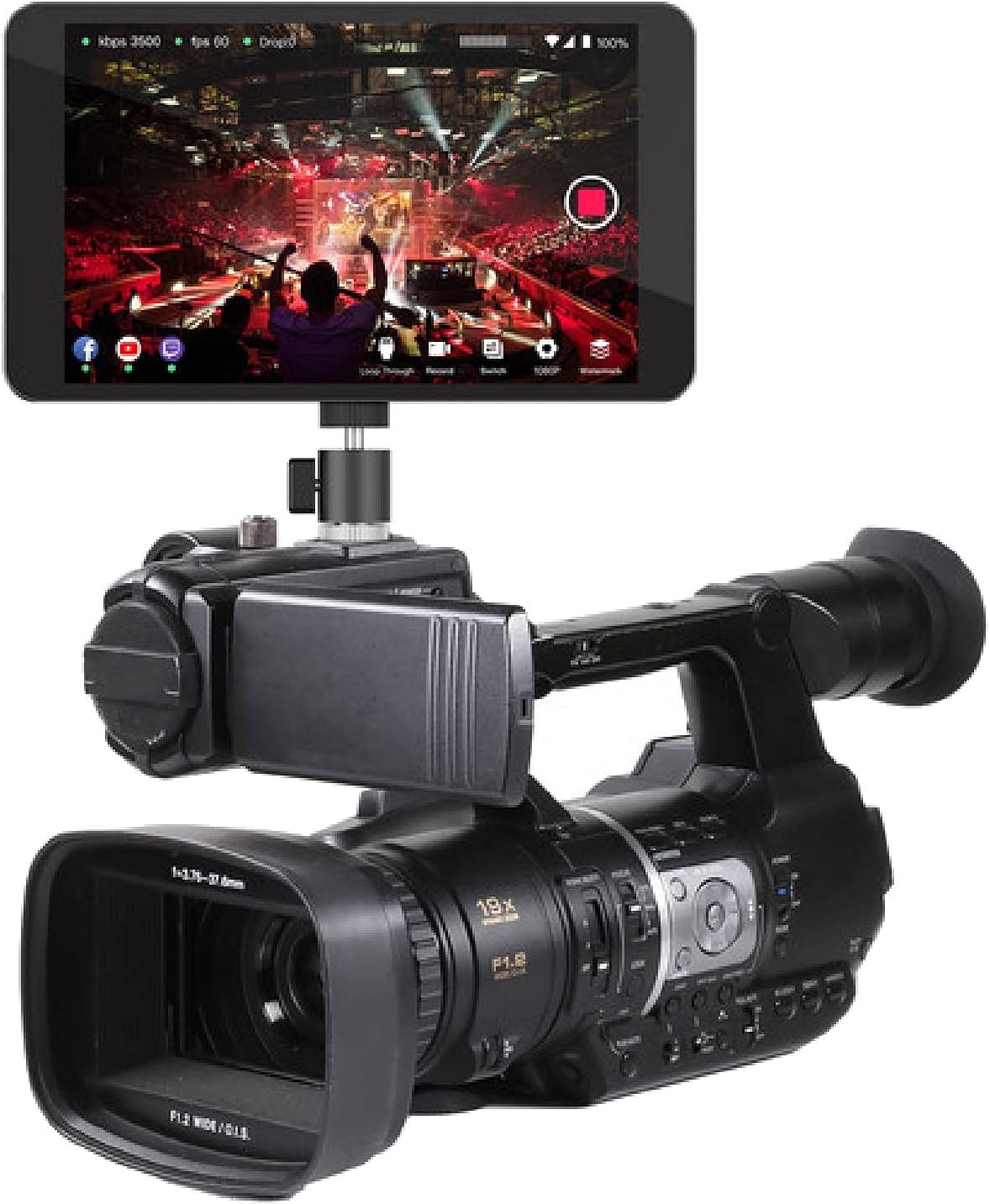 Portable Live Stream Studio with SD Card and HDMI Cables H835