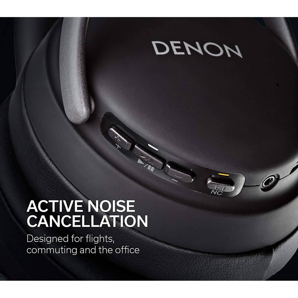 White Wireless Noise Cancellation Headphones C57417