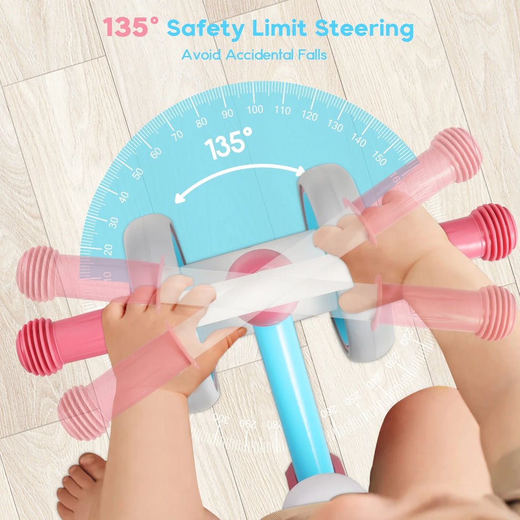 Baby Balance Bike with 4 Wheels V128