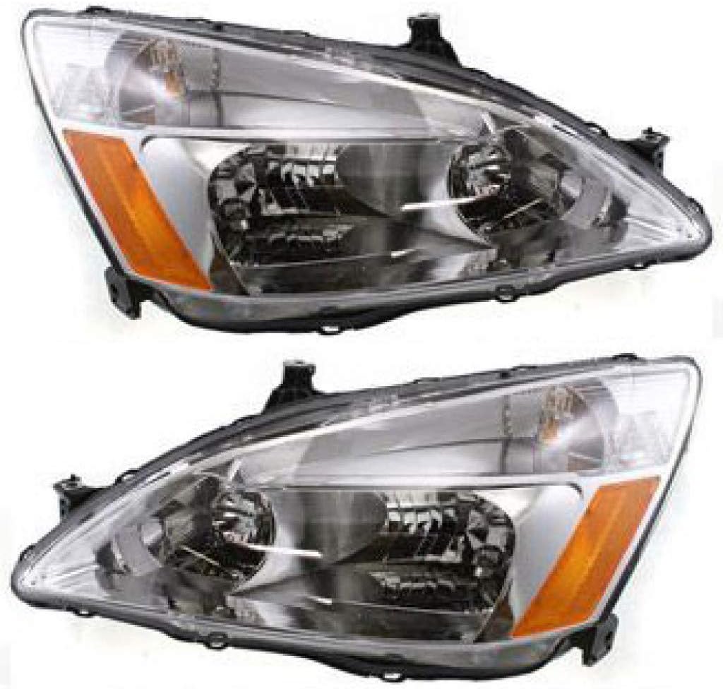 2003-2007 Honda Accord Headlight Assembly Driver Side F617