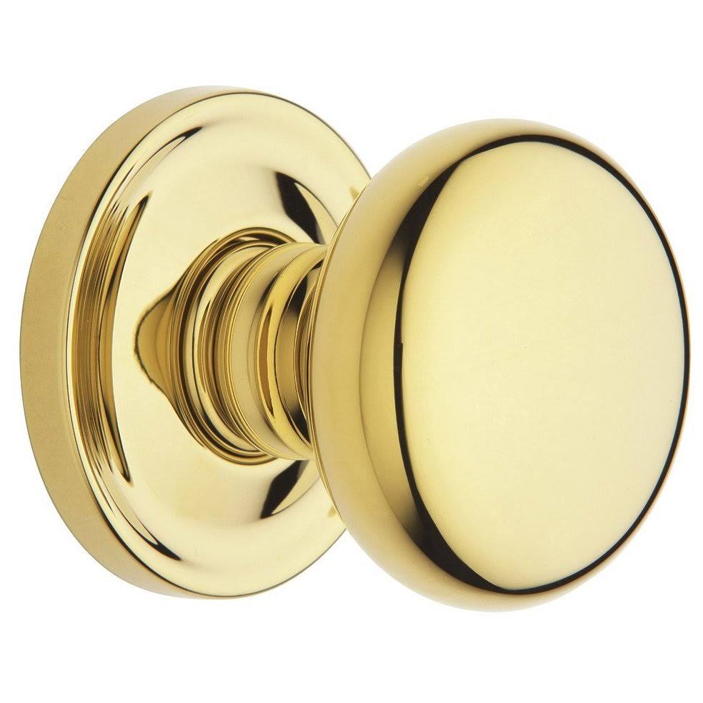 Polished Brass Full Dummy Knob Set C4493