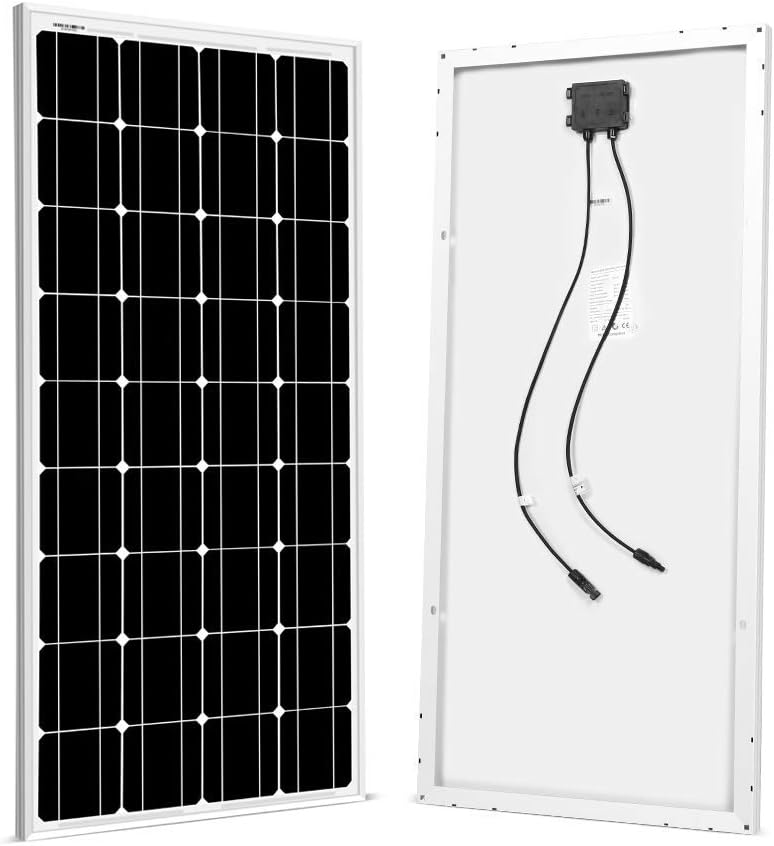 200 Watt 12V Monocrystalline Solar Panel Module Kit with LCD Controller S57373