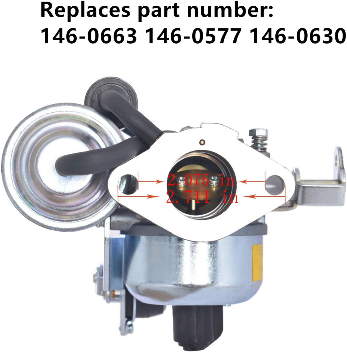 Carburetor Carb with Gasket Replacement for Onan BGE, Pack of 2 N495834