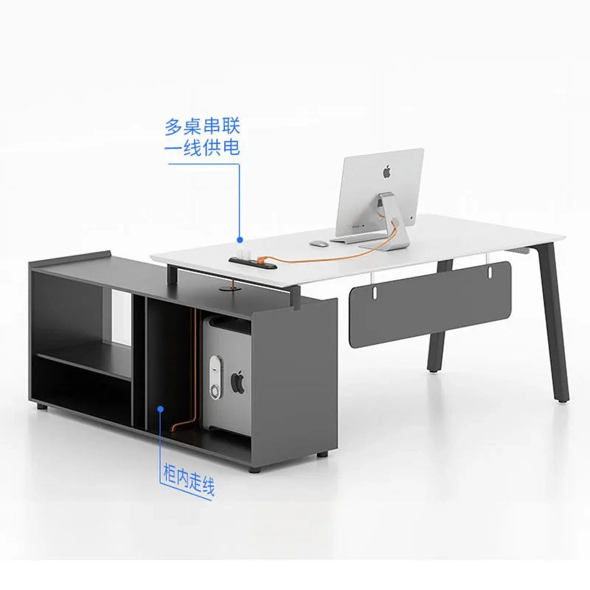 Black Adjustable Height Desk N35117
