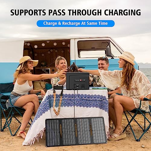 Portable Power Station with Solar Panel W154229