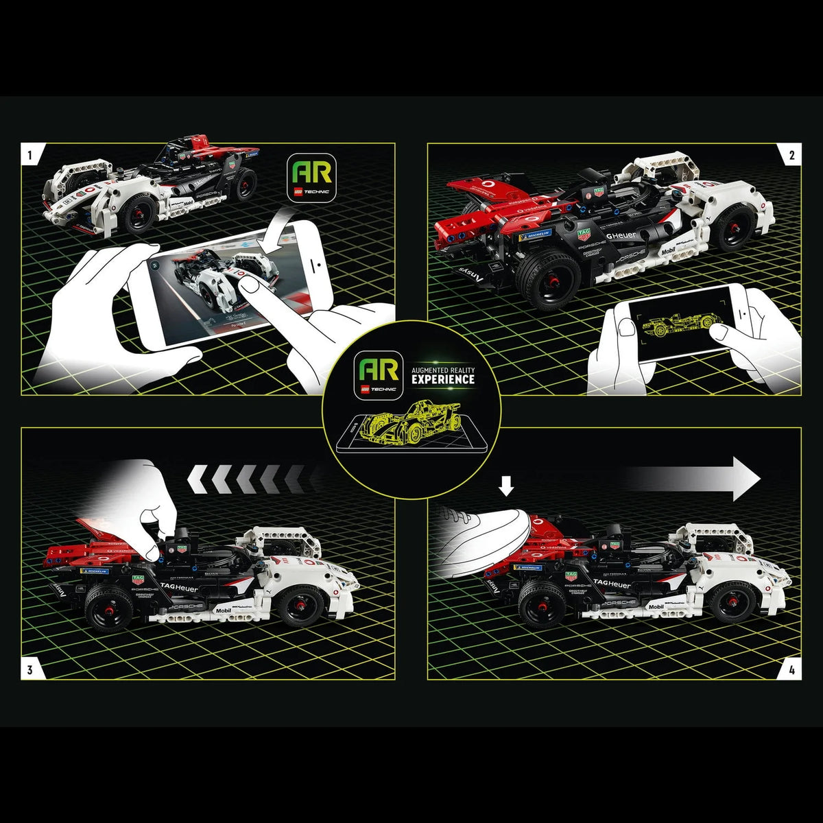 Pull Back Toy Racing Car Model Building Kit R16364