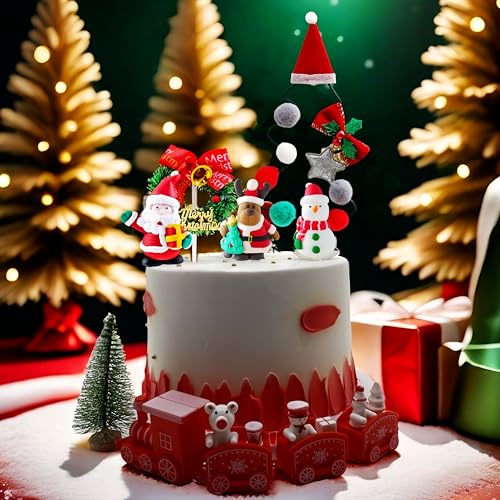 Christmas Cake Toppers E412588