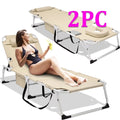 2-Pack Outdoor Chaise Lounge Chair Y27924