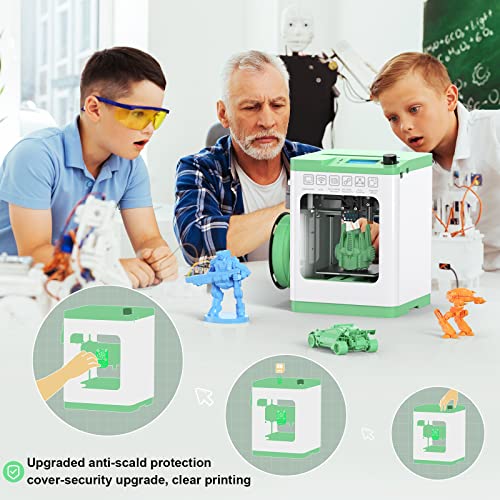 3D Printer with Wi-Fi Cloud Printing, Auto Leveling, Heated Spring Steel Build Plate N37813