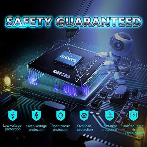 1200W Pure Sine Wave Power Inverter DC 12V to AC 120V with Remote Control USB Port LED Display N10625