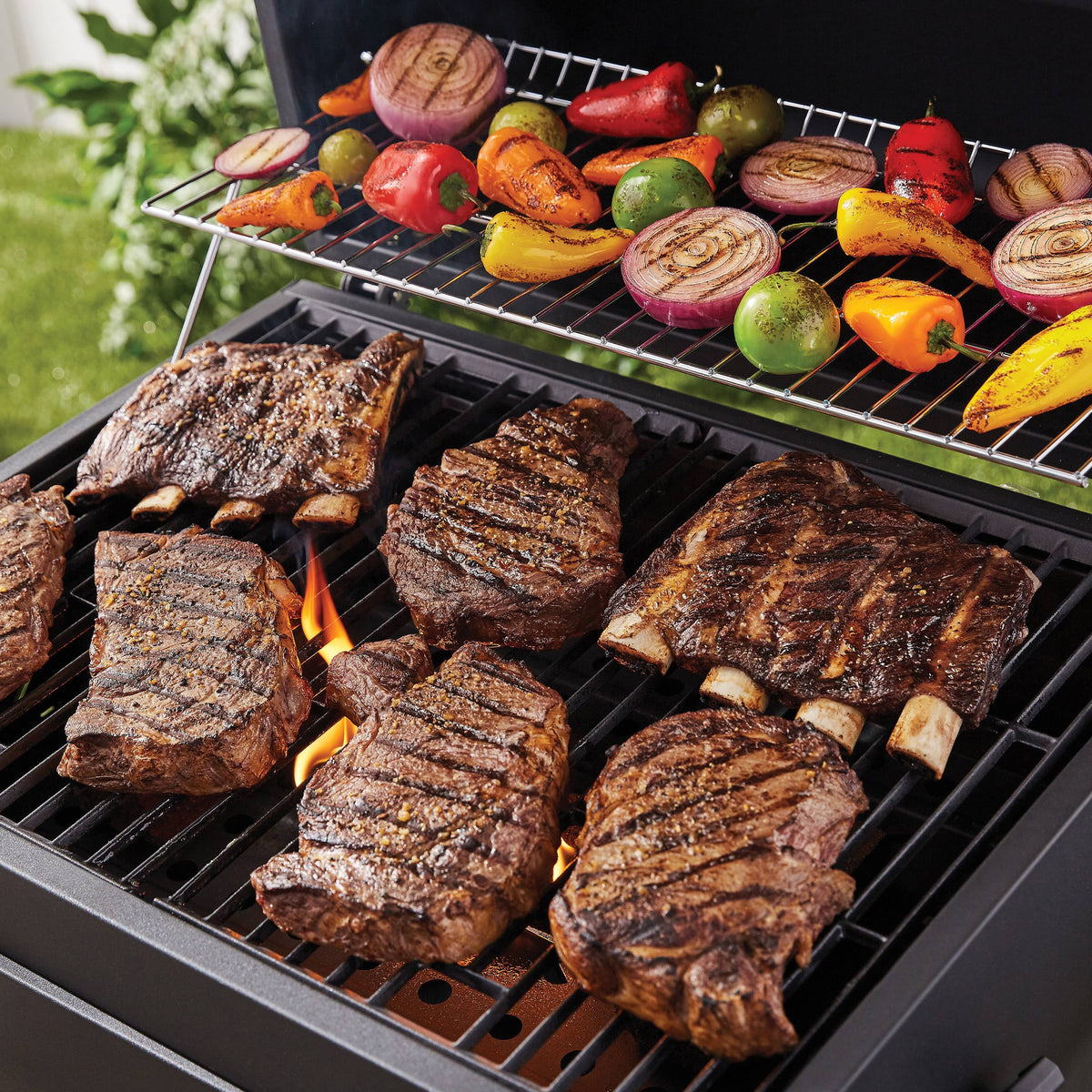Heavy Duty 24-inch Charcoal Grill, Black X24111