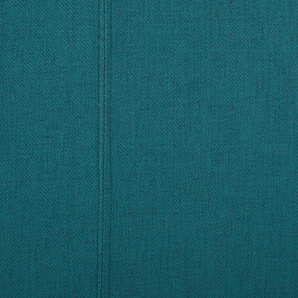 Dark Teal Fabric Storage Ottoman T43242