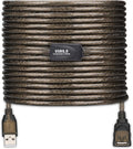 USB 2.0 Type A Male to A Female Extension Cable 100ft V835978