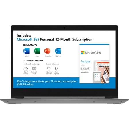 14 inch Laptop AMD A6-Series 4GB Memory 64GB eMMC Flash Memory Platinum Gray Z8485