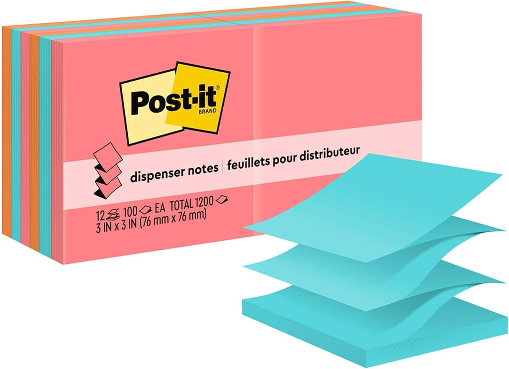 3x3 in 12 Pads Sticky Notes J36962