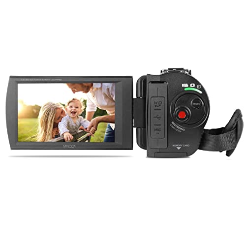 4K Ultra HD Camcorder with 10x Optical Zoom (Black) M982693
