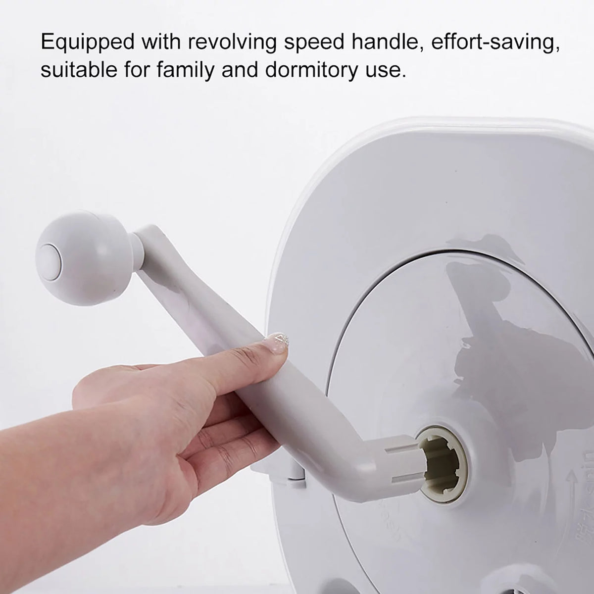 Gray Mini Portable Manual Washing Machine J606