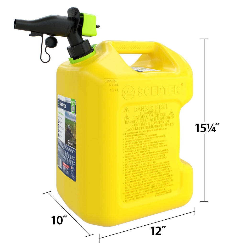 5 Gallon Dual Handle Diesel Fuel Container N280