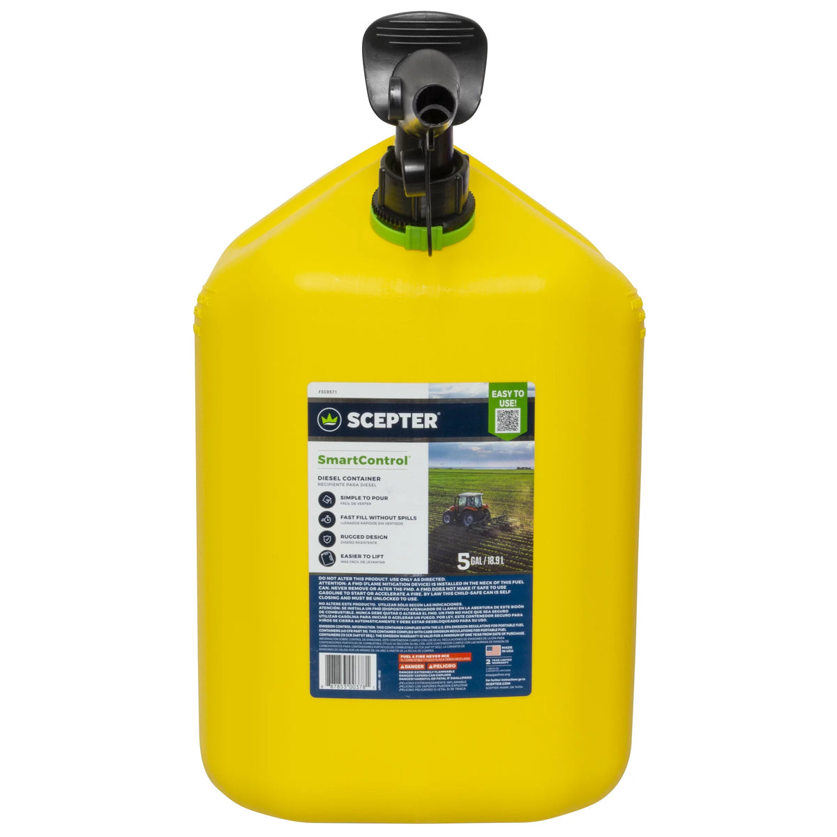 5 Gallon Dual Handle Diesel Fuel Container N280