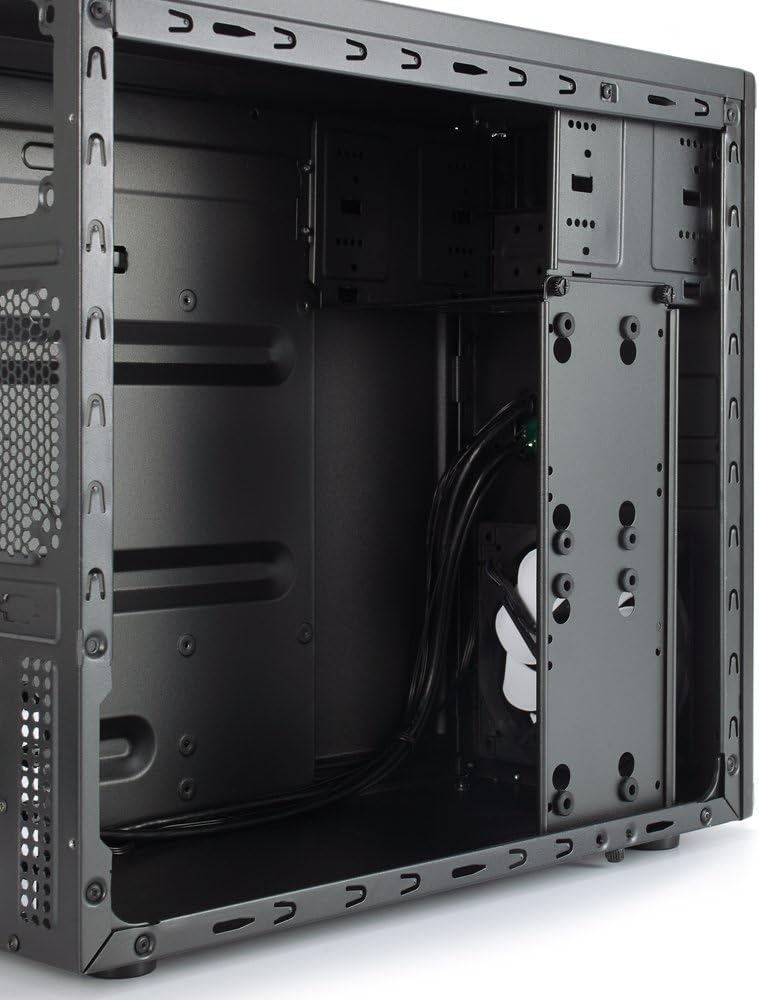 Black Micro ATX Case Q64401