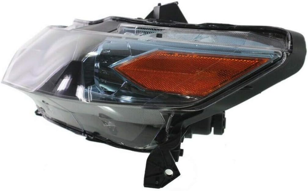 Headlight Assembly 2010 2011 Driver Side Left with Bulbs Z85559