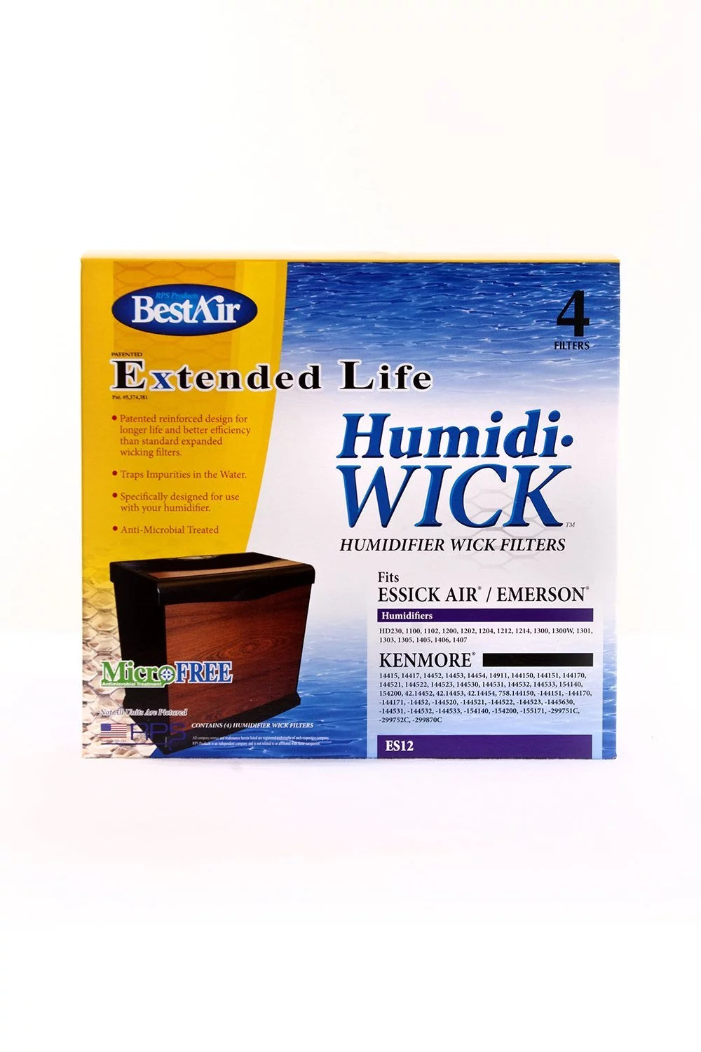 8 Replacement Wick Filters N537