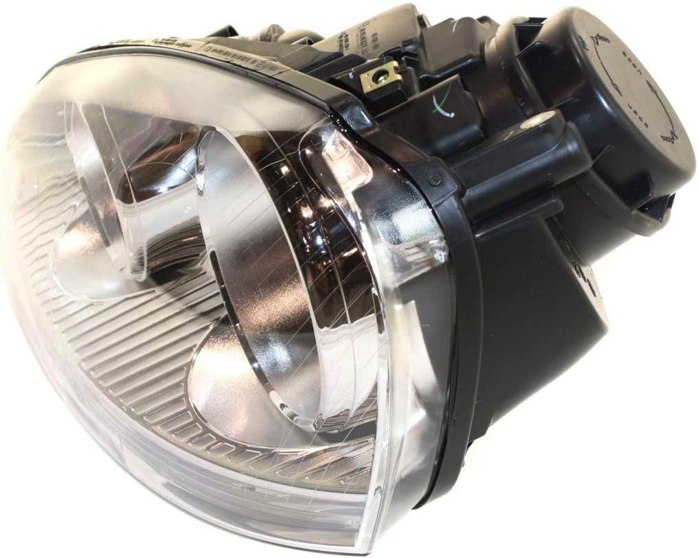 Driver Side Halogen Headlight for Volkswagen Jetta Rabbit 2006-2009 W98939