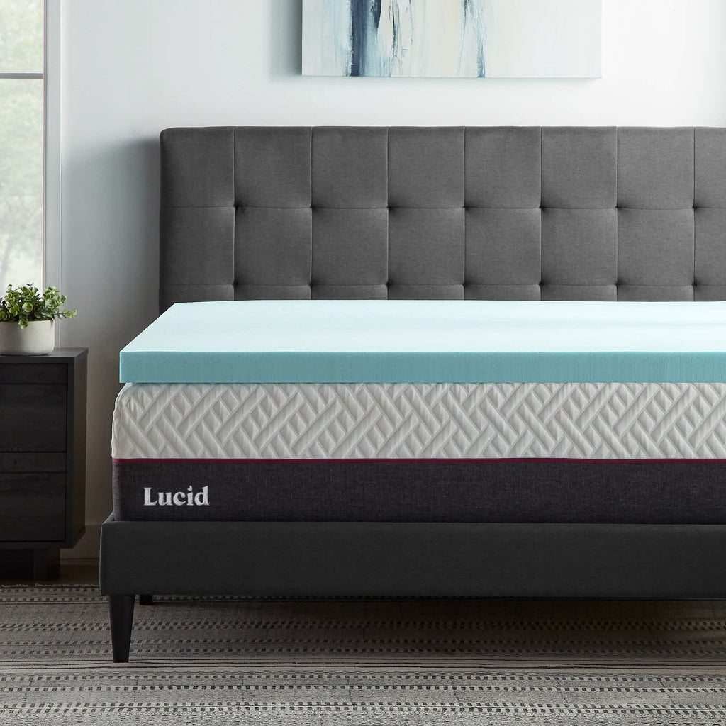 3" Cooling Gel Memory Foam Mattress Topper, Twin-XL S338025