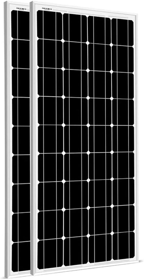 200 Watt 12V Monocrystalline Solar Panel Module Kit with LCD Controller S57373