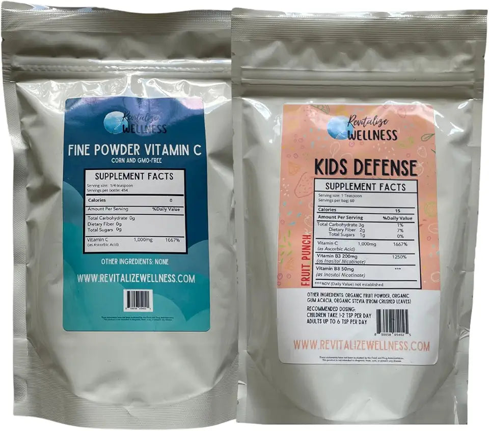 Vitamin C Powder 1000 mg Fruit Punch 30 Servings G1401