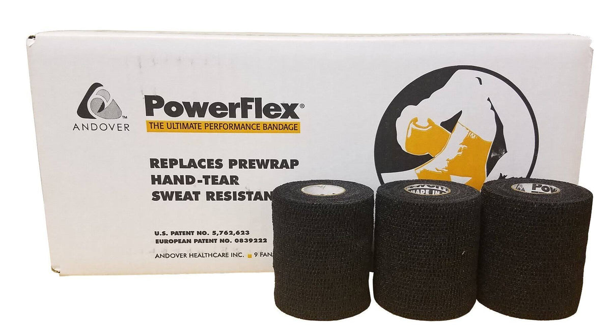 Black Sports Tape 3 inch Case B4348