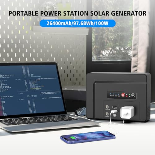 Portable Power Station with Solar Panel W154229