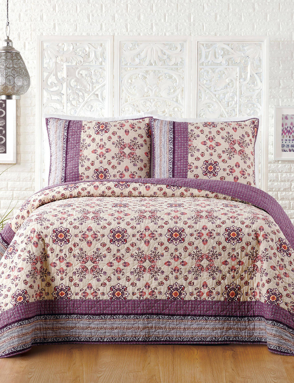 Purple Full/Queen Quilt E31154