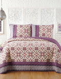 Purple Full/Queen Quilt E31154